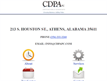 Tablet Screenshot of cdpapc.com